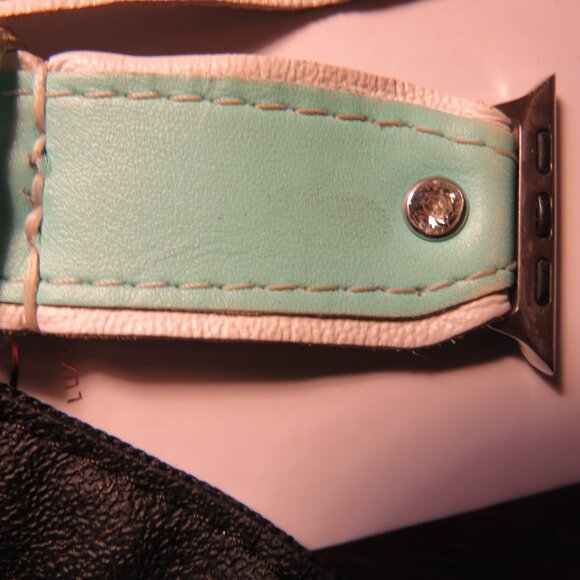 Luxe Audrey Blue Apple Watchband